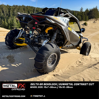 Metal FX Offroad Delta 6R Beadlock UTV wheel