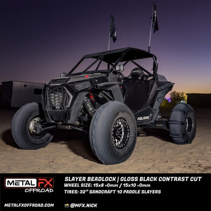 Metal FX Offroad Slayer Beadlock UTV wheel
