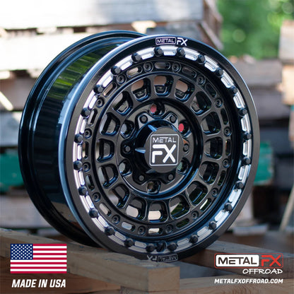 Metal FX Offroad Hitman 6R Forged Monoblock Beadlock UTV Wheel