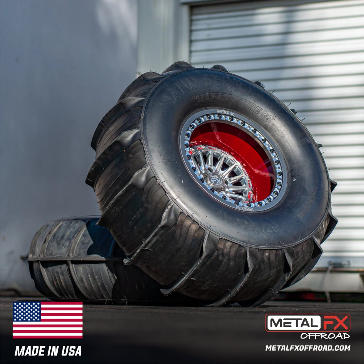Metal FX Offroad Delta R Forged 3-Piece Beadlock UTV Wheel