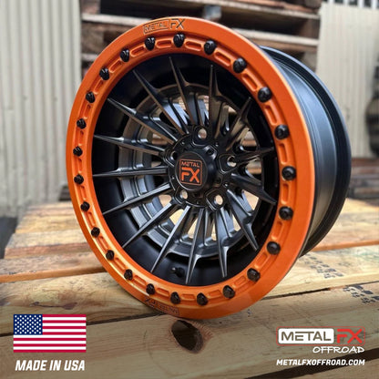 Metal FX Offroad Mobster R Forged 3-Piece Beadlock UTV Wheel