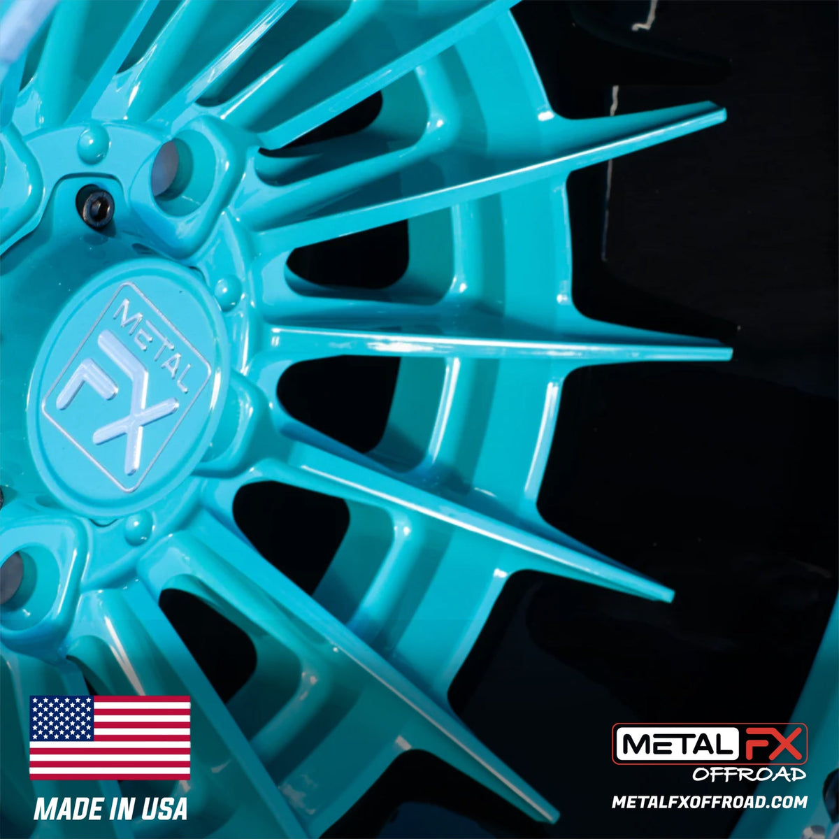 Metal FX Offroad Mobster R Forged 3-Piece Beadlock UTV Wheel