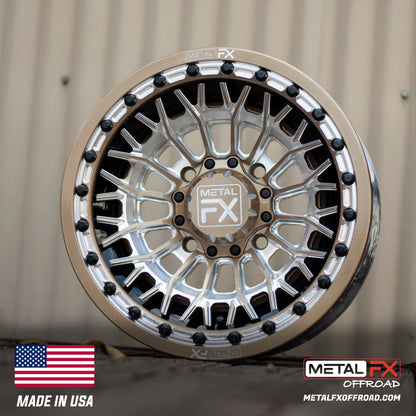 Metal FX Offroad Falcon Forged 3-Piece Beadlock UTV Wheel