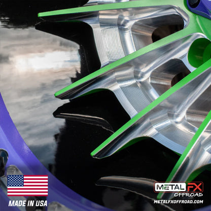 Metal FX Offroad Mobster Forged 3-Piece Beadlock UTV Wheel