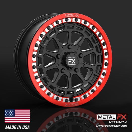 Metal FX Offroad Outlaw R Forged Monoblock Beadlock UTV Wheel