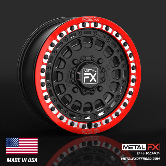 Metal FX Offroad Hitman Forged Monoblock Beadlock UTV Wheel