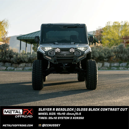 Metal FX Offroad Slayer R Beadlock UTV wheel