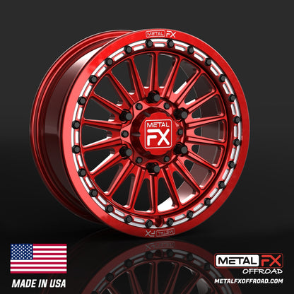 Metal FX Offroad Delta 6R Forged Monoblock Beadlock UTV Wheel
