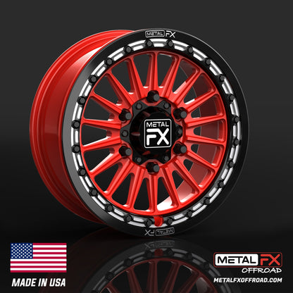 Metal FX Offroad Delta 6R Forged Monoblock Beadlock UTV Wheel