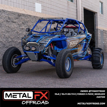 Metal FX Offroad Delta R Forged 3-Piece Beadlock UTV Wheel