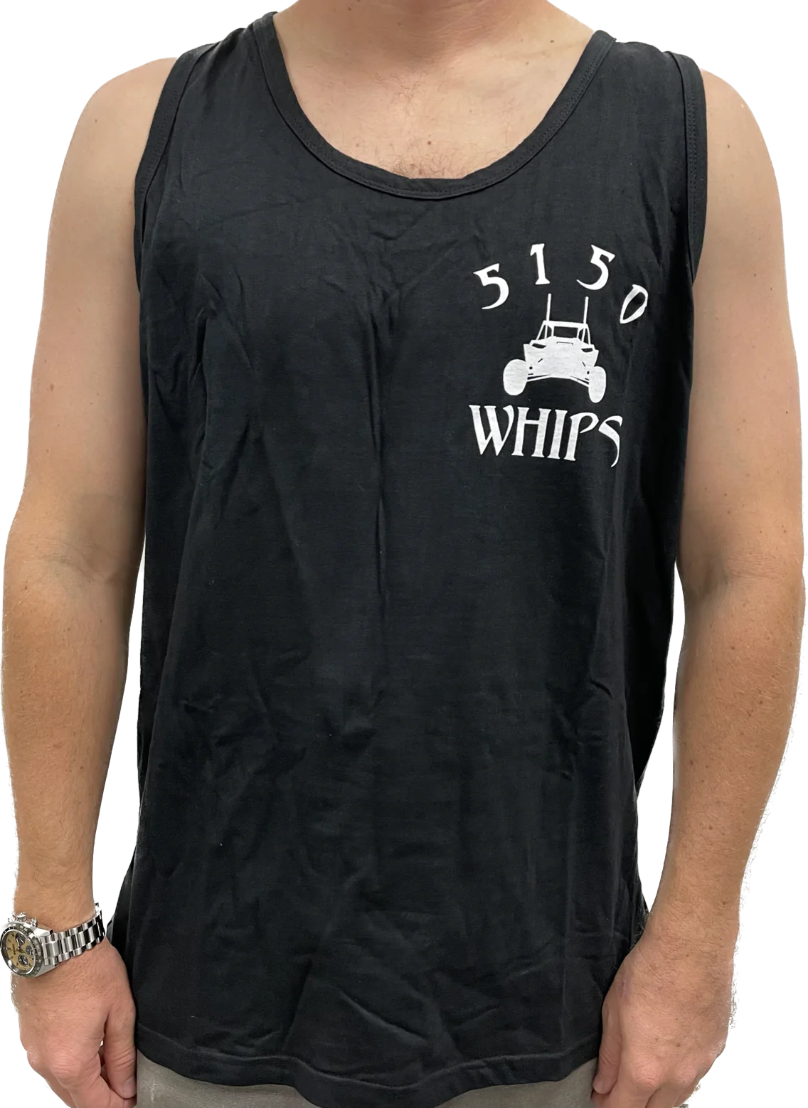 5150 Mens Tank Top - Black And White Logo