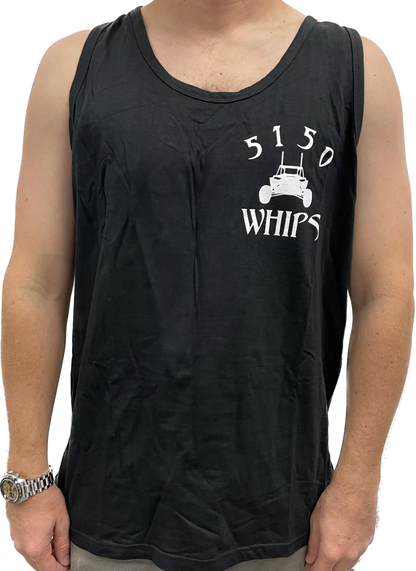5150 Mens Tank Top - Black And White Logo