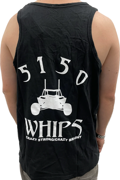 5150 Mens Tank Top - Black And White Logo