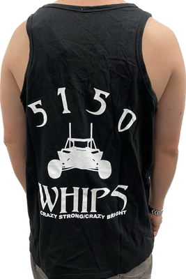 5150 Mens Tank Top - Black And White Logo