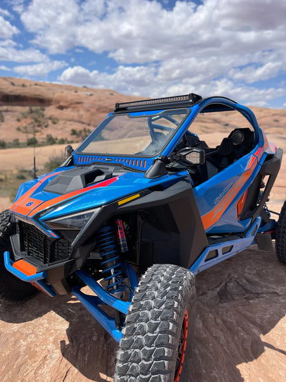 Polaris Rzr Pro R Vented Glass Windshield