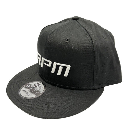 RPM Big Logo Black Snapback Hat