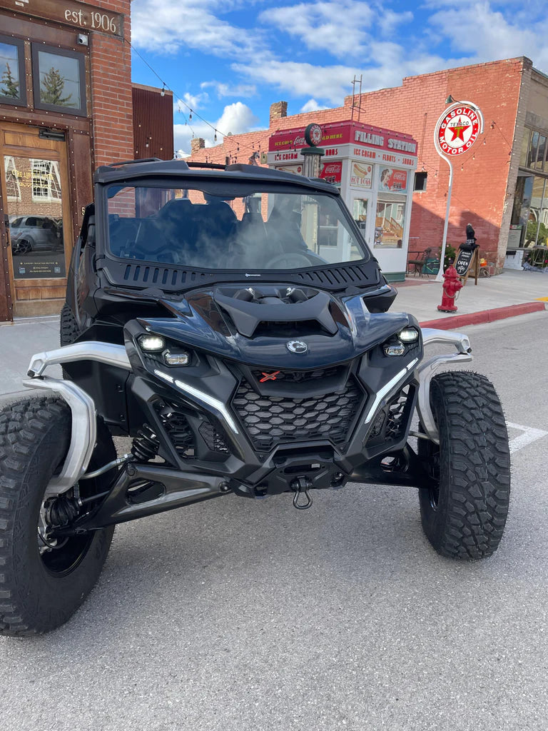 Can-Am Maverick R Vented Glass Windshield