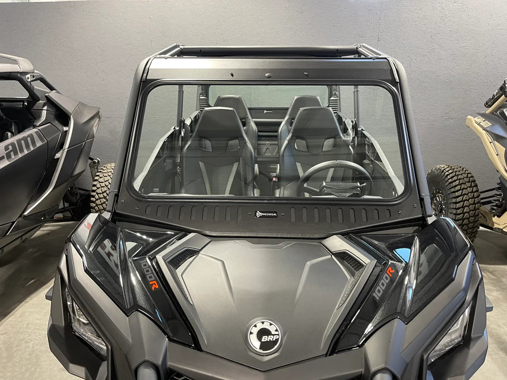 CAN-AM MAV-TRAIL/SPORT/COMMANDER VENTED GLASS WINDSHIELD