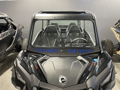 Can-Am Mav-Trail/Sport/Commander Vented Glass Windshield