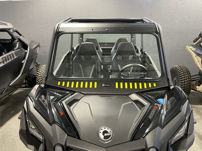Can-Am Mav-Trail/Sport/Commander Vented Glass Windshield