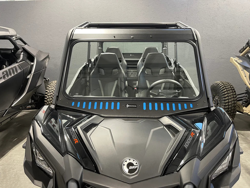 CAN-AM MAV-TRAIL/SPORT/COMMANDER VENTED GLASS WINDSHIELD