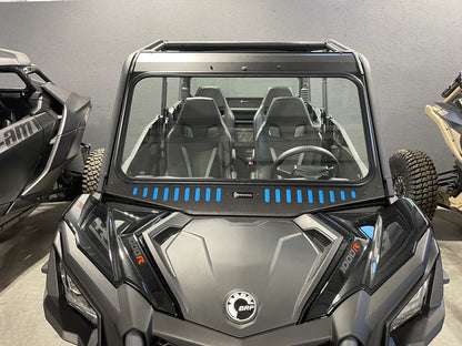 Can-Am Mav-Trail/Sport/Commander Vented Glass Windshield