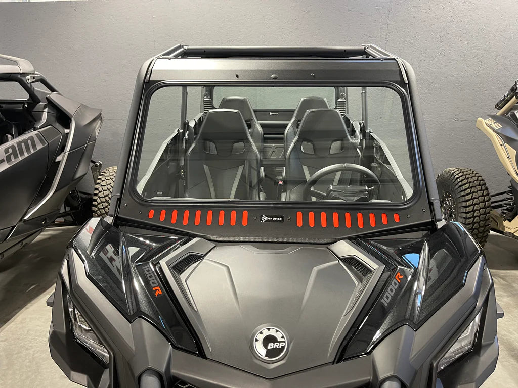 CAN-AM MAV-TRAIL/SPORT/COMMANDER VENTED GLASS WINDSHIELD