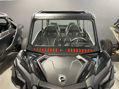 Can-Am Mav-Trail/Sport/Commander Vented Glass Windshield
