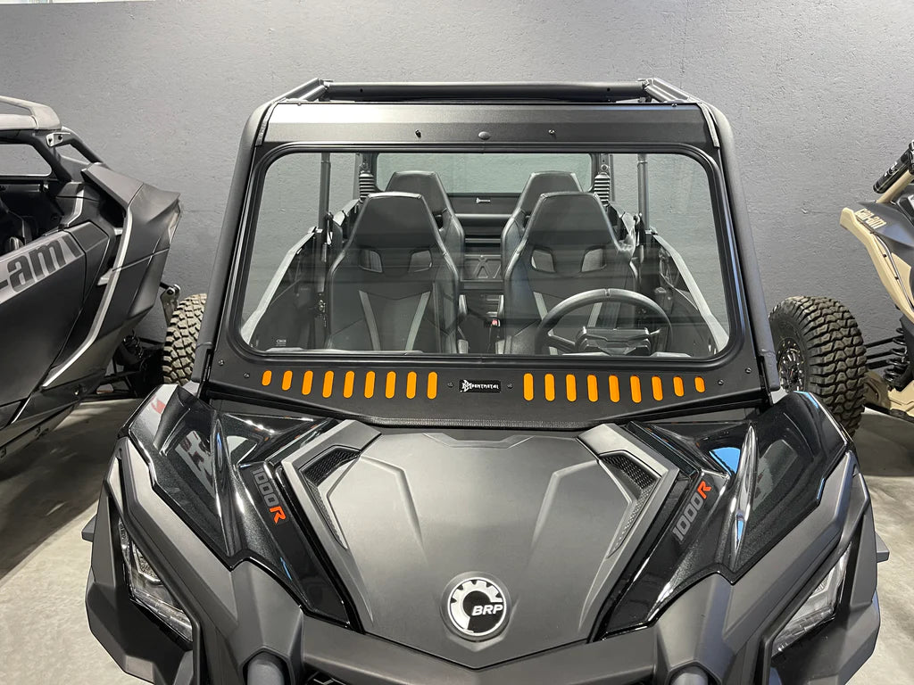 CAN-AM MAV-TRAIL/SPORT/COMMANDER VENTED GLASS WINDSHIELD