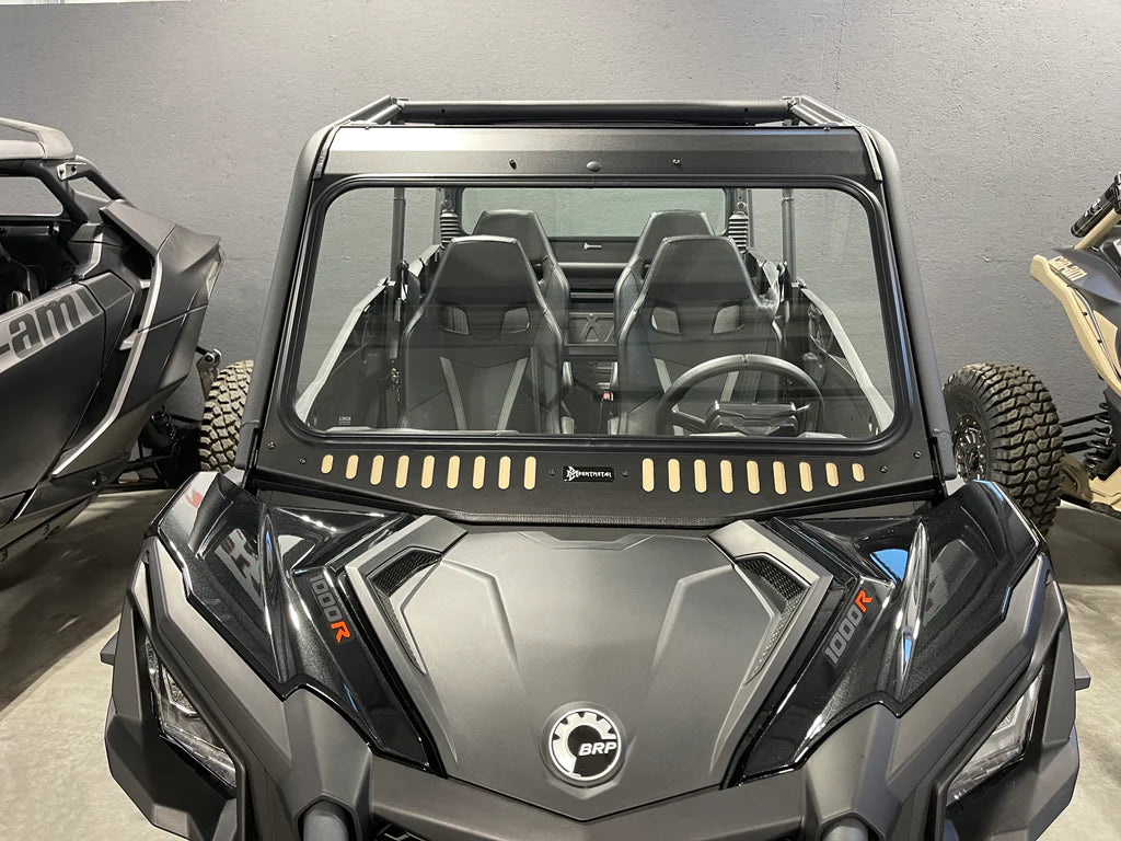 CAN-AM MAV-TRAIL/SPORT/COMMANDER VENTED GLASS WINDSHIELD