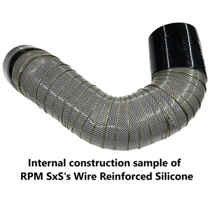 RPM Can-Am Maverick R BOV Charge Tube - 5 Ply Wire Reinforced