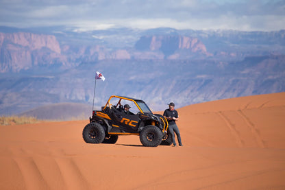 Can-Am Mav-Trail/Sport/Commander Vented Glass Windshield