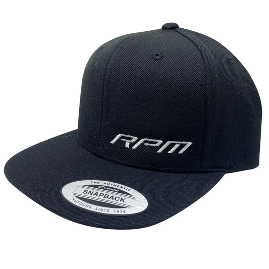 RPM Small Logo Black Snapback Hat