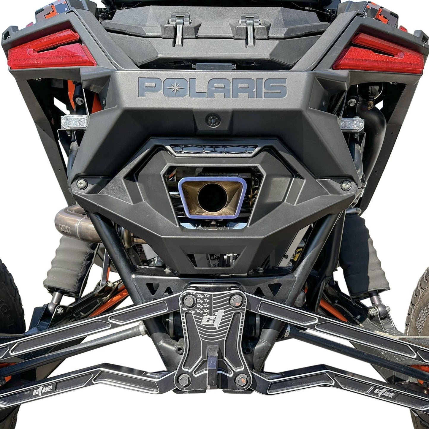 Rpm Polaris Rzr Pro R 3" Dual Sport Muffler W/ 3" Tip