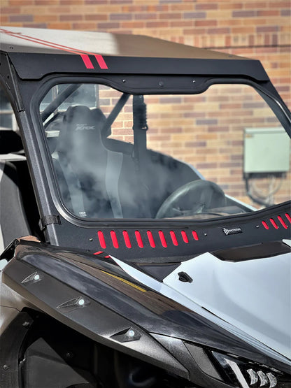 Kawasaki Krx Vented Glass Windshield