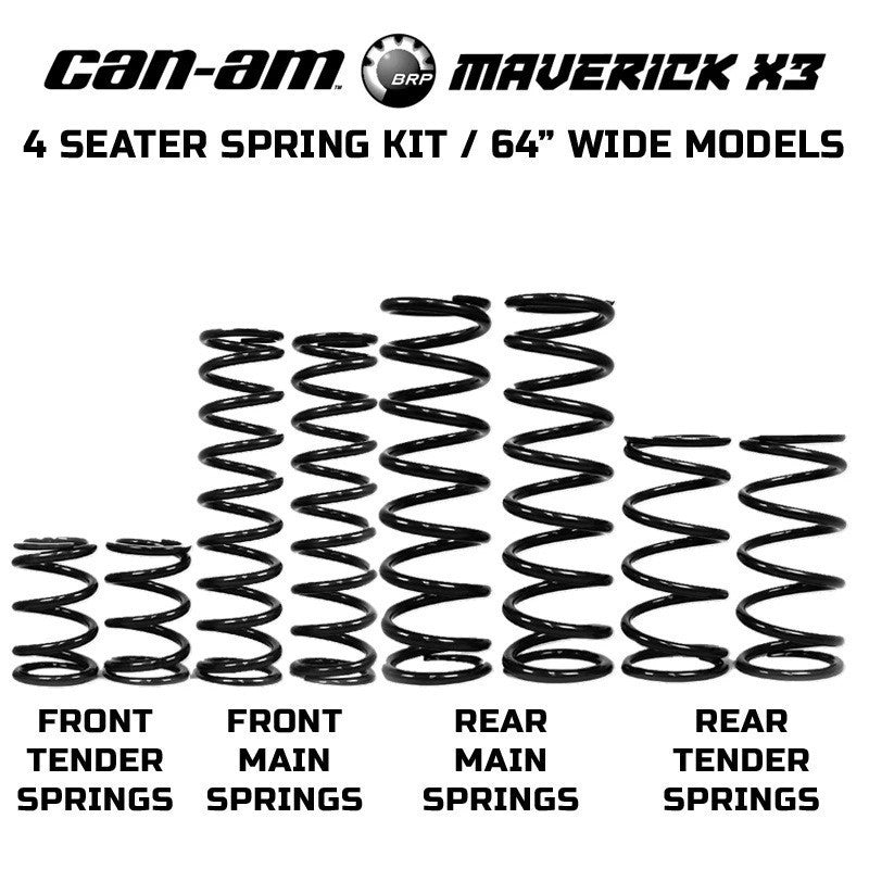 Can-Am Maverick X3 64" Stage 1 Spring Kit