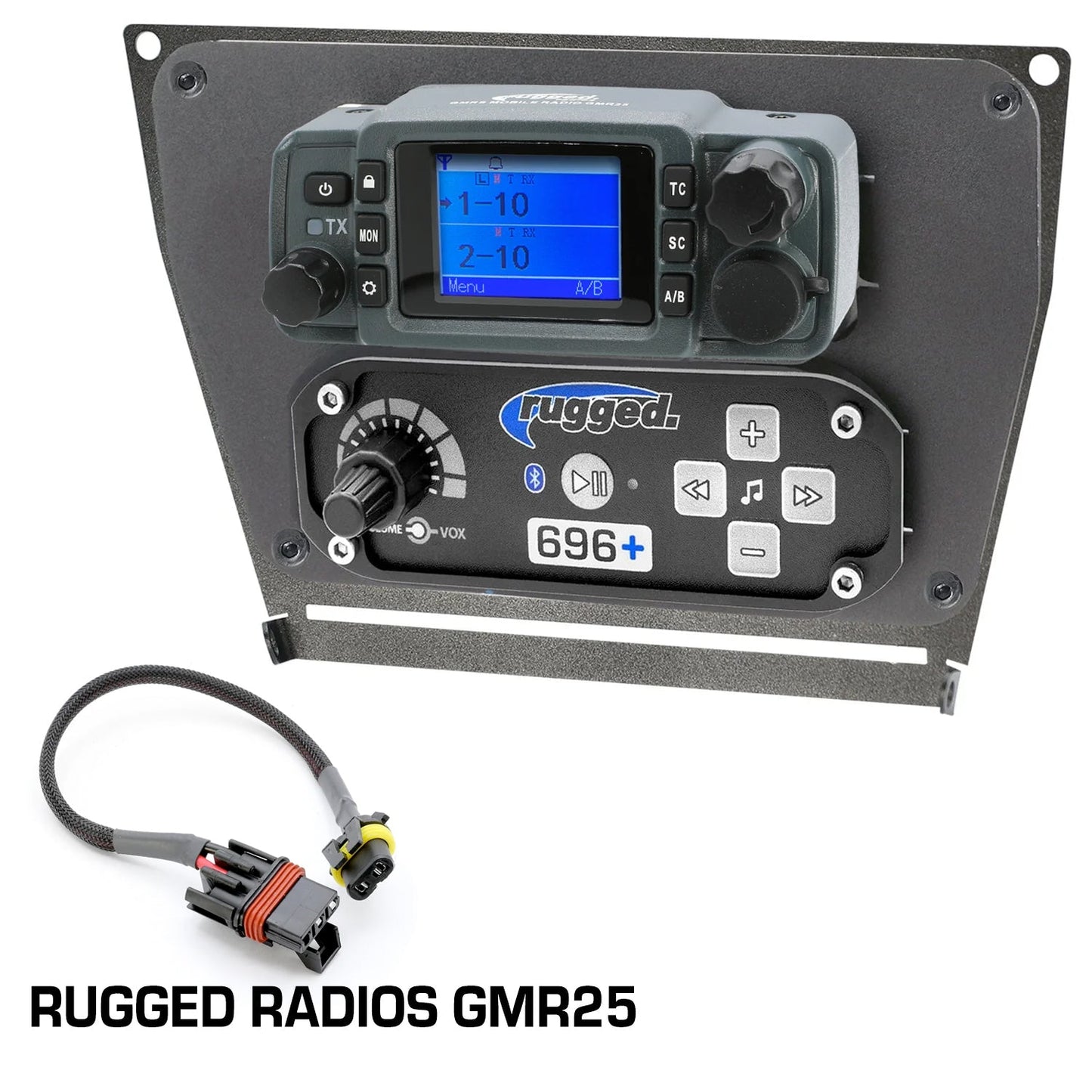 Polaris Rzr Pro Xp Rzr Turbo R And Rzr Pro R Dash Mount Radio And Intercom - Rugged Gmr25