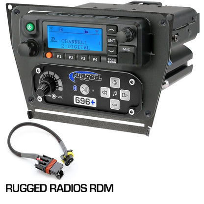 Polaris Rzr Pro Xp Rzr Turbo R And Rzr Pro R Dash Mount Radio And Intercom - Rugged Gmr25