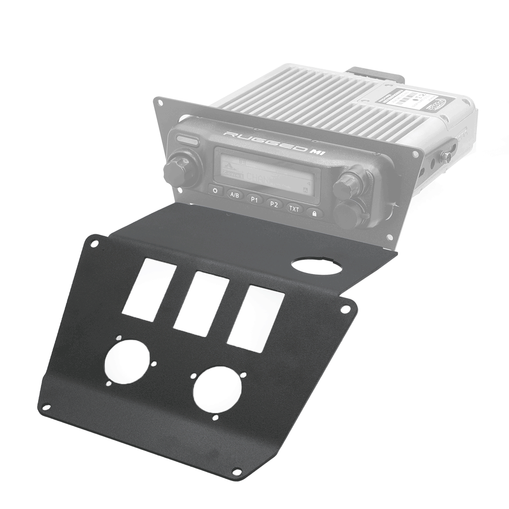 Lower Accessory Panel for 2025 Polaris RZR Pro XP Pro R and Pro S Radio Mount - Jack Mount