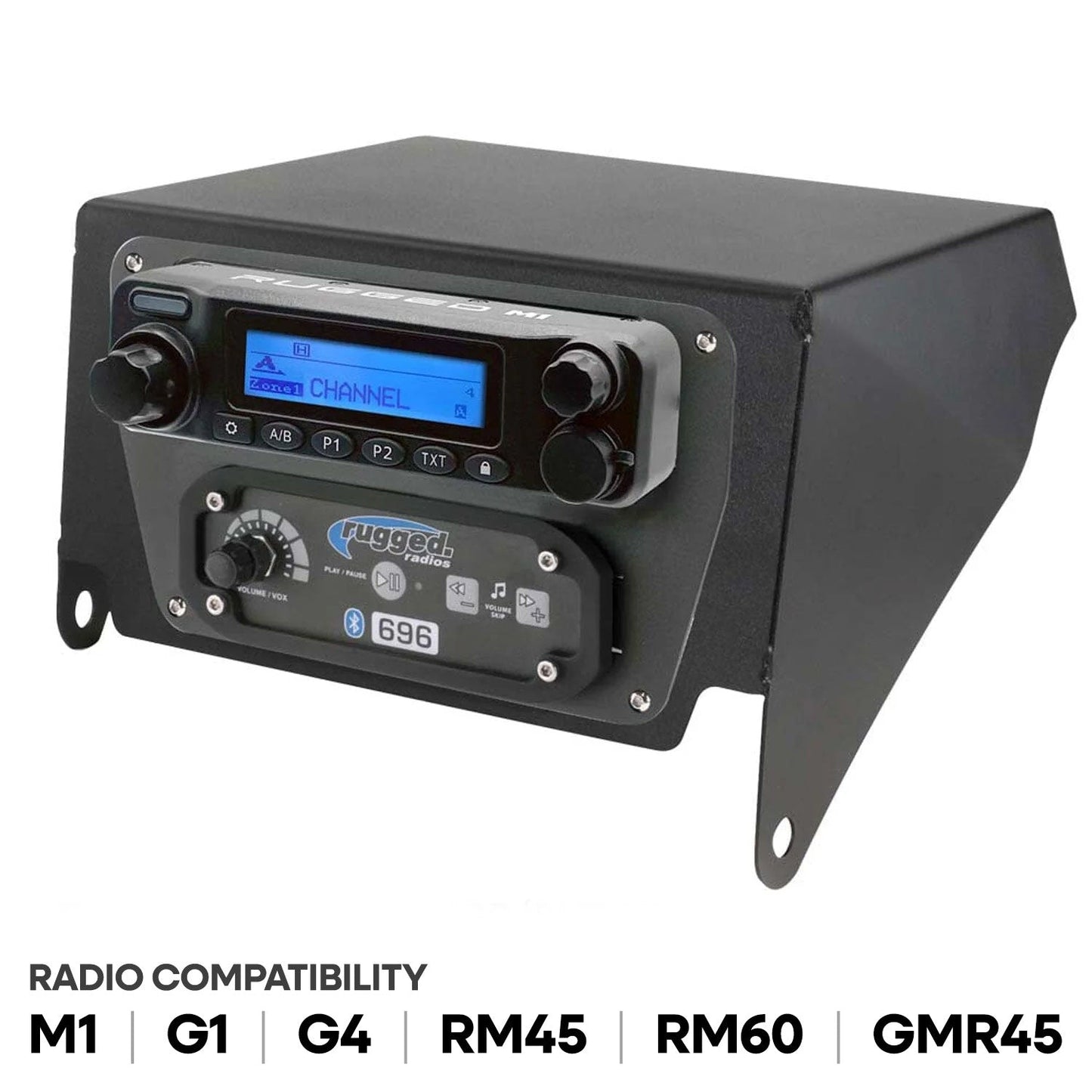 Can-Am X3 Multi-Mount Kit - Top Mount - for Rugged UTV Intercoms and Radios - Rugged M1/G1/G4/RM45/RM60/GMR45
