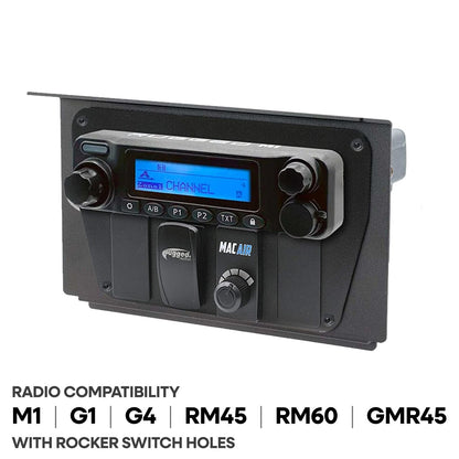 Polaris XP1 Mount Kit for Rugged Radios and Intercom - Rugged M1/G1/G4/RM45/RM60/GMR45