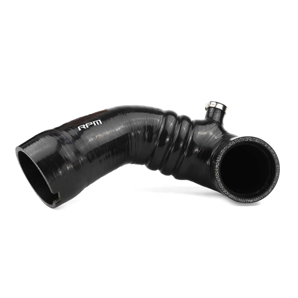 RPM Can-Am Maverick R Intake Tube - Airbox To Turbo - 5Ply Wire Reinforced
