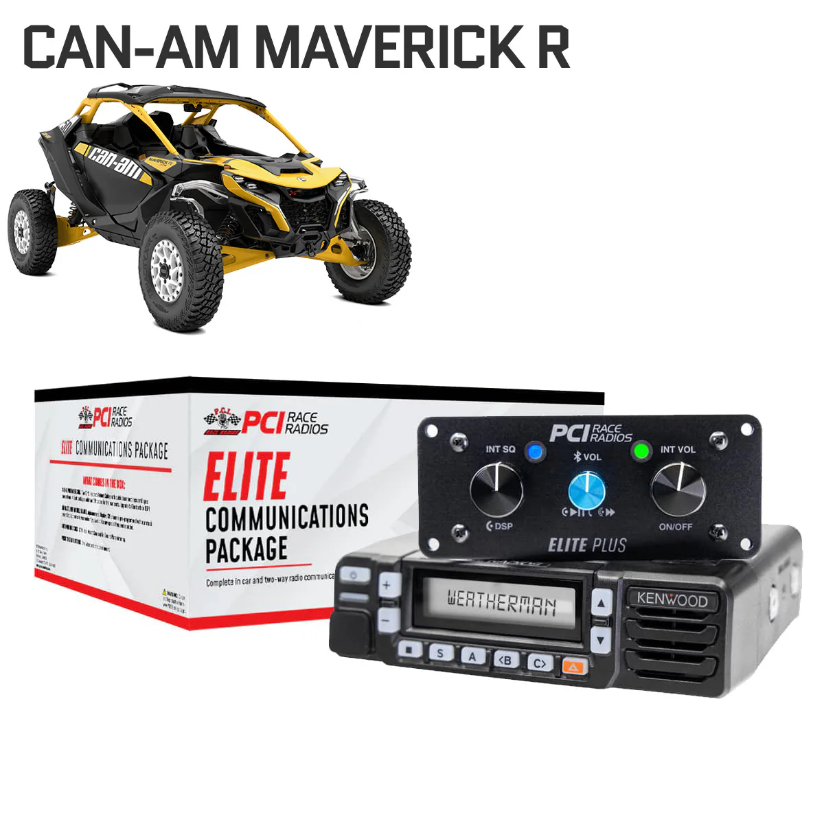 Maverick R PCI UTV Communications Package