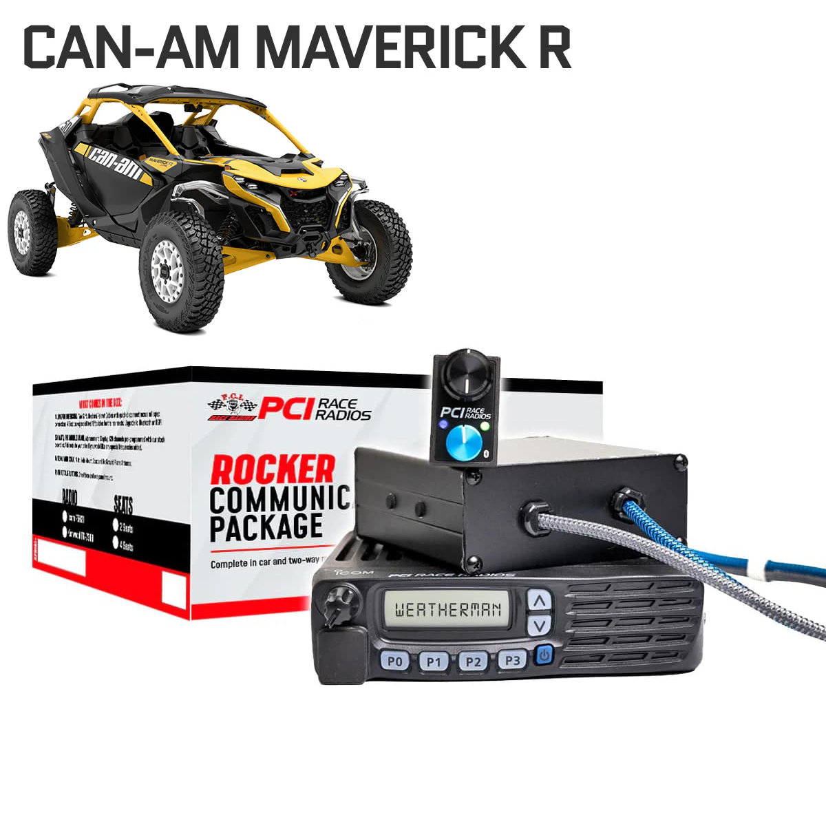 Maverick R PCI UTV Communications Package