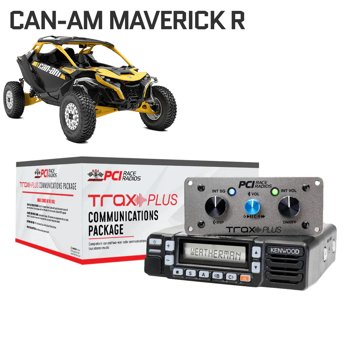 Maverick R PCI UTV Communications Package