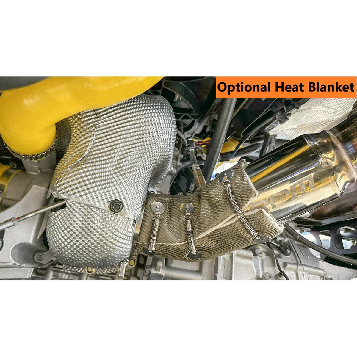 Rpm Can-Am Maverick R Turbo 3" Big Mouth Mid Pipe