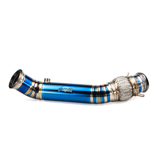 Rpm Can-Am Maverick R Turbo 3" Titanium Big Mouth Mid Pipe