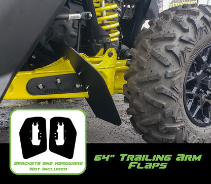 Maverick X3 Replacement Flaps - TRAILING ARM FLAPS or FLARE ACCENTS