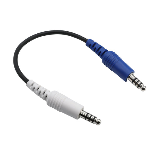 Adapter For Peltor Wired Helmet/Headset Jack To Offroad Wired Cable - Clearance