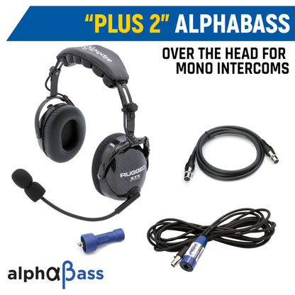 Rear Seat Expansion Kit with Helmet Kits or Headsets - Offroad Mono / Ultimate Headset - Over the Head